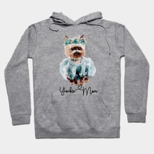 Yorkie Mom Cute Yorkie Hoodie